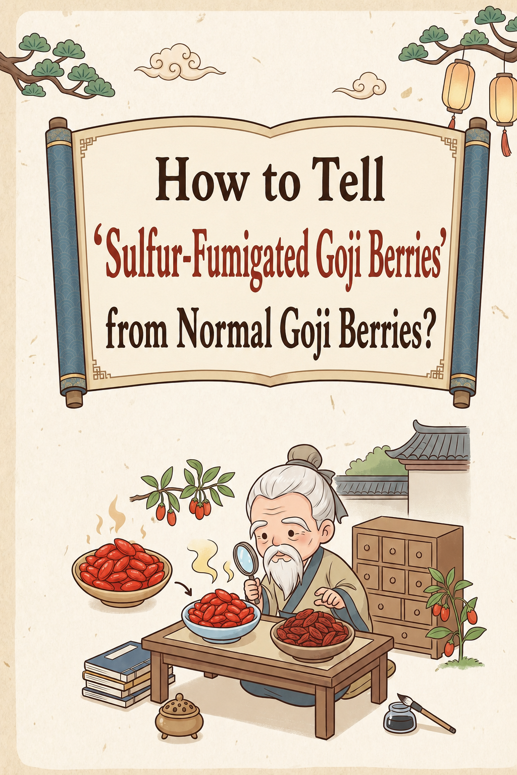 RUBYST goji quality guide panel 1