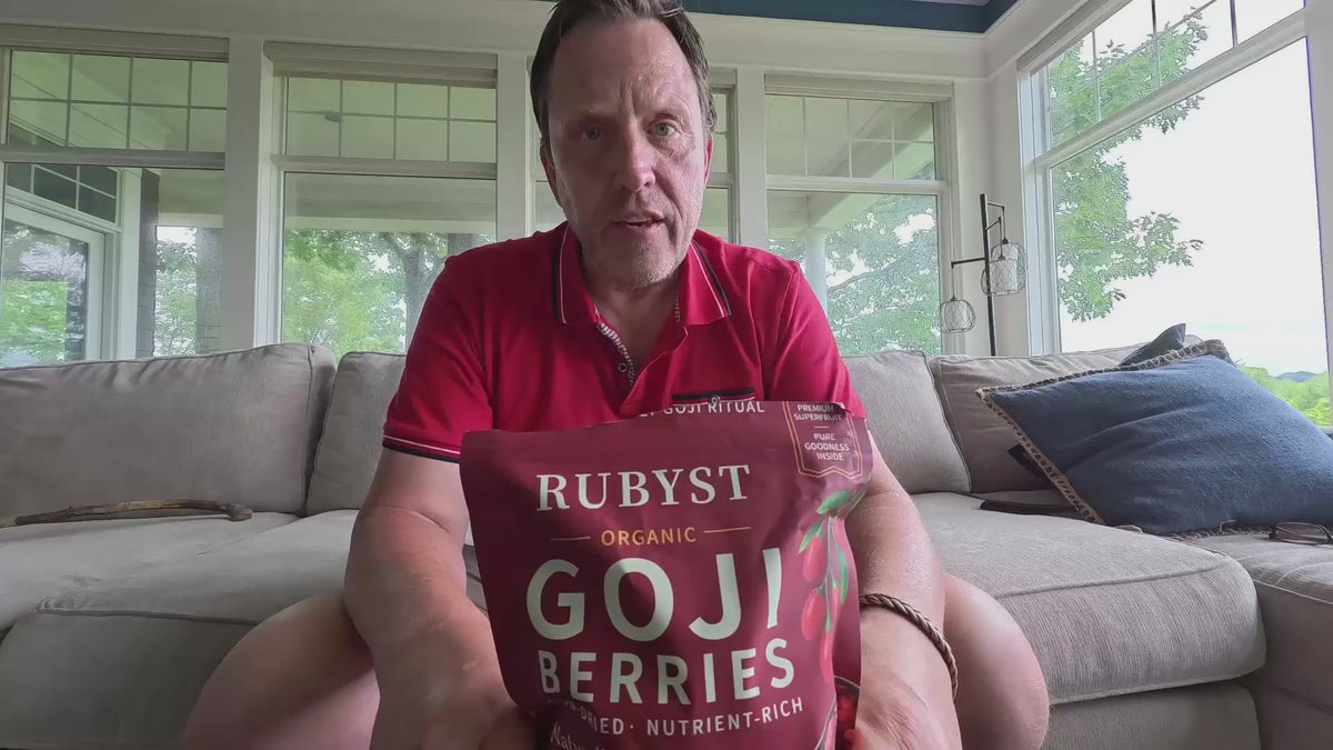 RUBYST dried goji berries customer video