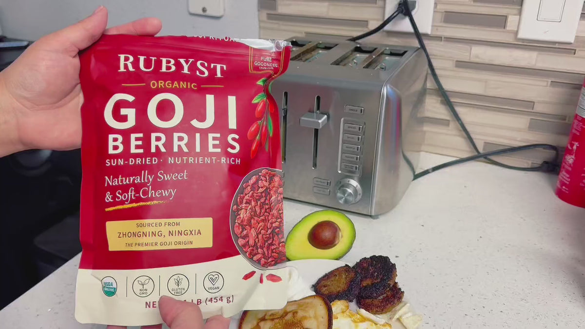 RUBYST dried goji berries customer video