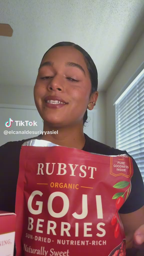 RUBYST dried goji berries customer video