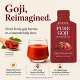RUBYST pure goji juice shot product story